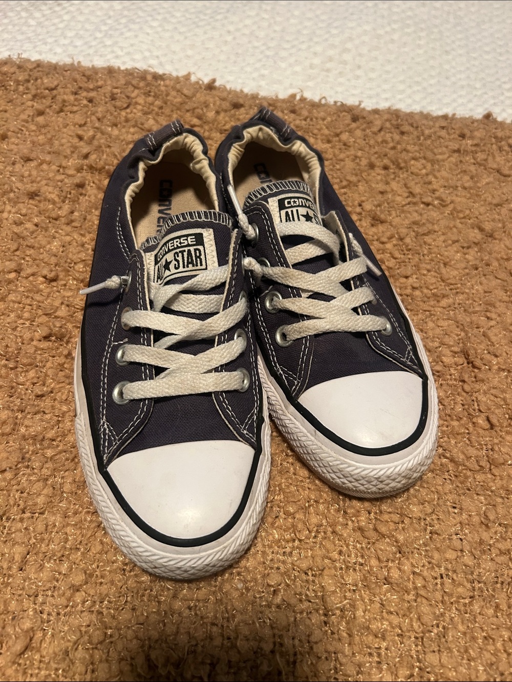 Converse Chuck Taylor All Star Women's Low Top Sneakers - Navy/White